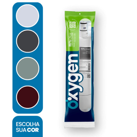 Kit Refil Filtro Oxygen  + Tampa Compatível Consul CPB33 em Oferta na Shopee