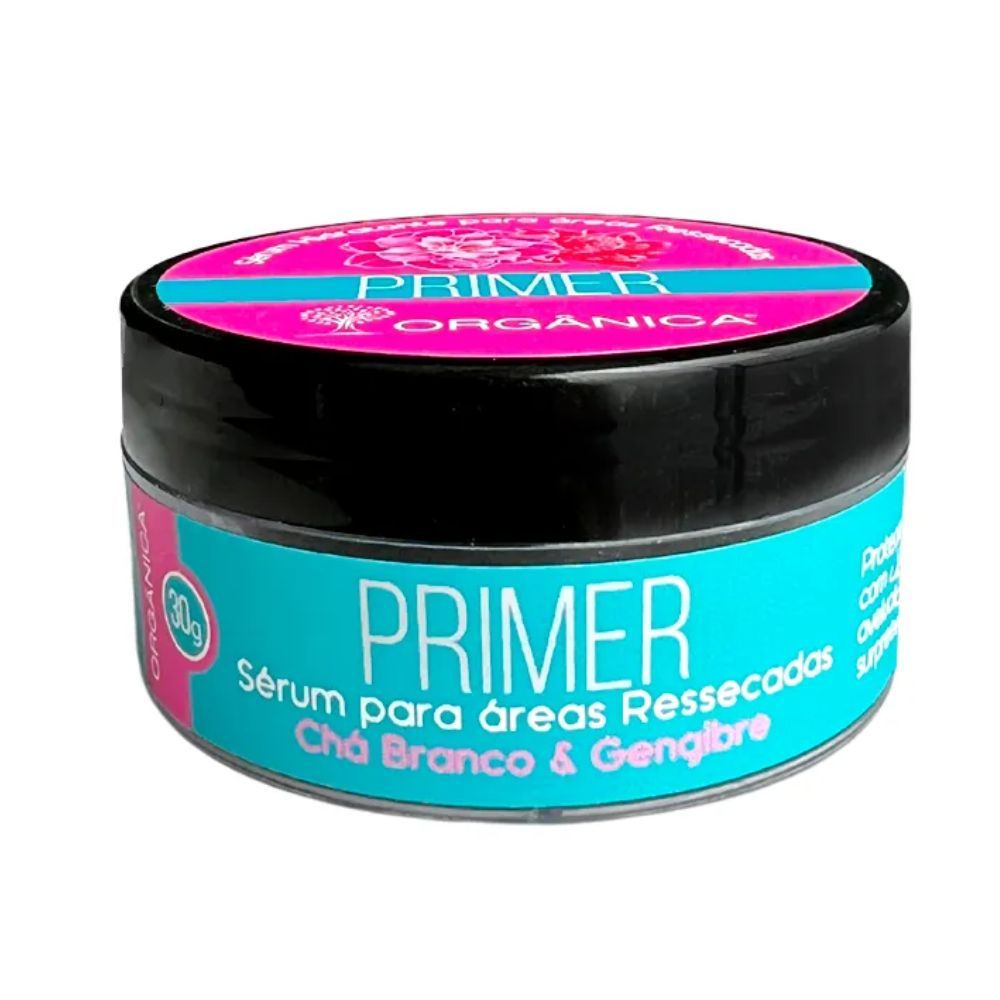 Primer Para as Mãos Orgânica Chá Branco e Gengibre 30g em Oferta na Shopee