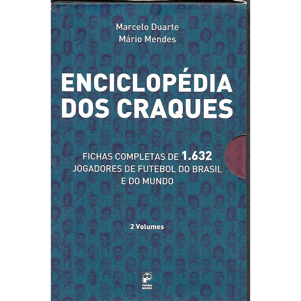Enciclopédia dos Craques (2 Volumes) de Marcelo Duarte e Mário Mendes 7723951