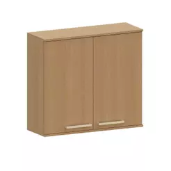 Armário Lisboa Geladeira 80cm 2 Portas Freijó - Luciane