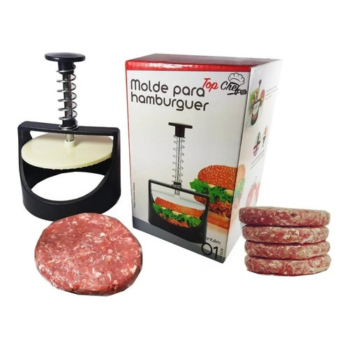 Modelador Molde Prensa Hamburguer Lanche Artesanal Gourmet