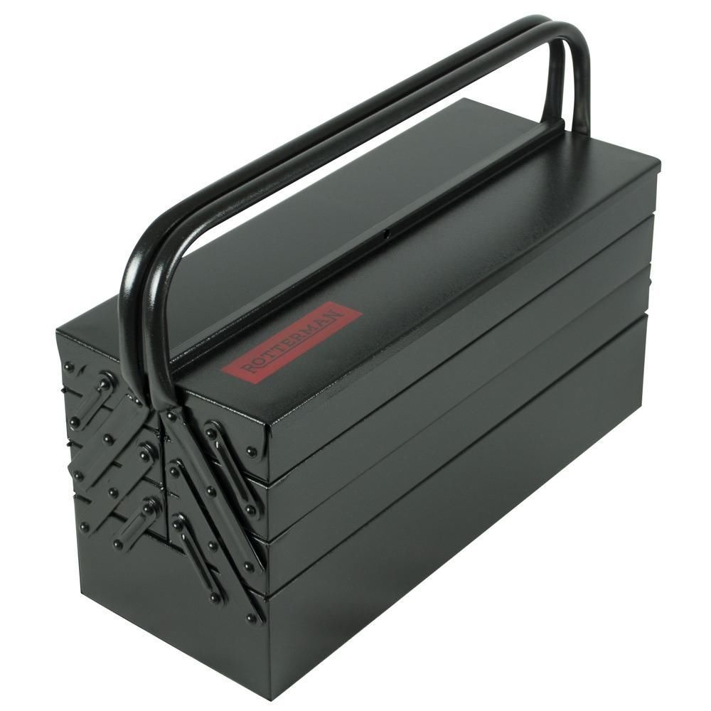 Caixa de ferramentas sanfonada com 7 gavetas - RLL-09 - Rotterman em Oferta na Shopee