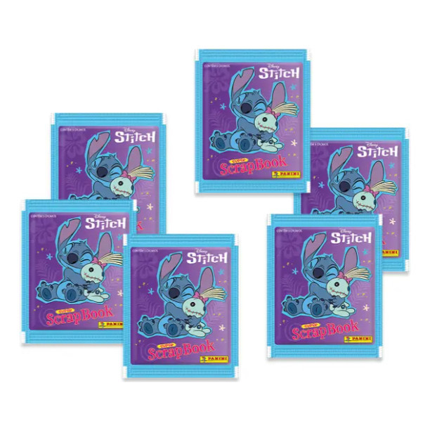 Kit 40 figurinhas sem repetição Stitch 2025