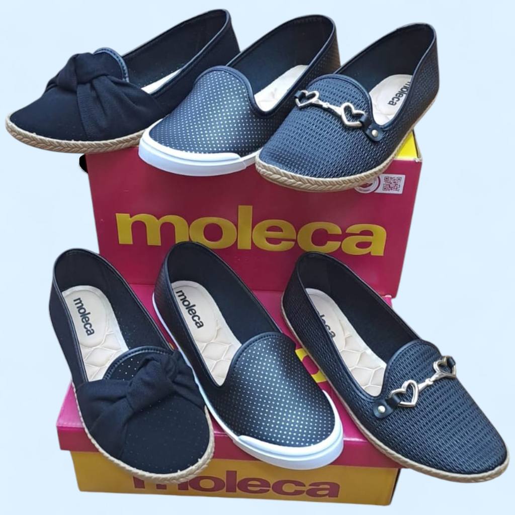 Sapatilha Moleca Napa/Nobuck