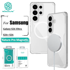 Capa De Telefone Nillkin Para Samsung Galaxy S26 Ultra S26 + S26 . TPU + PC + material Metálico De Alta Transparência Co