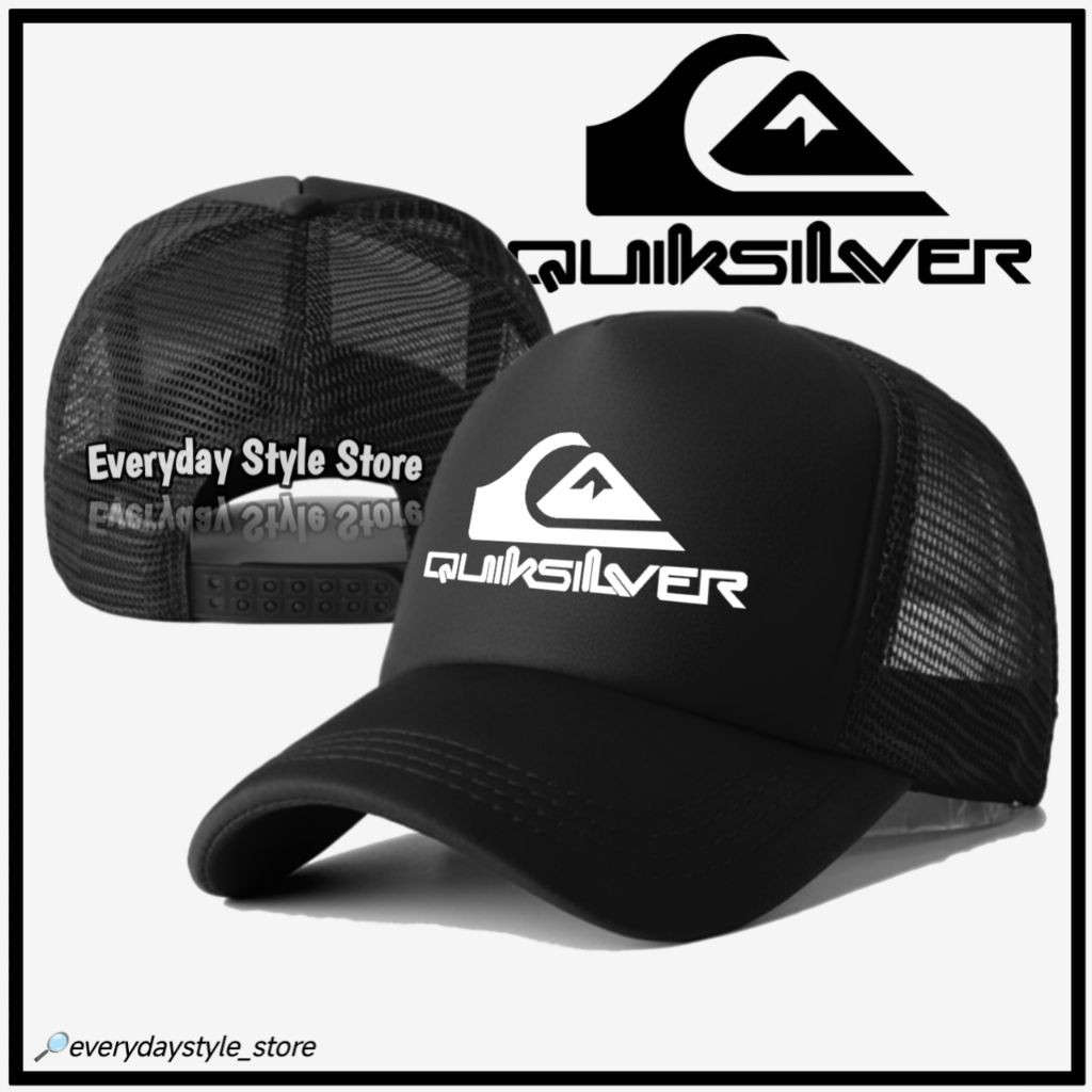Pronto Estoque Chapéu De Caminhoneiro Quicksilver Surf De Alta Qualidade Chapéus De Malha Ajustável Homens Mulheres Circ