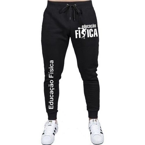 CALÇA UNISSEX MOLETOM DE FRIO EDUCAÇÃO FISICA AGASALHO GAEL SHOP Flash Modas