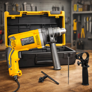 Furadeira Elétrica de Impacto 13mm Potencia de 900W Com Maleta e Acessórios em Oferta na Shopee