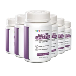 Nature Liver Pro - 60 Cápsulas ( 6 Potes )