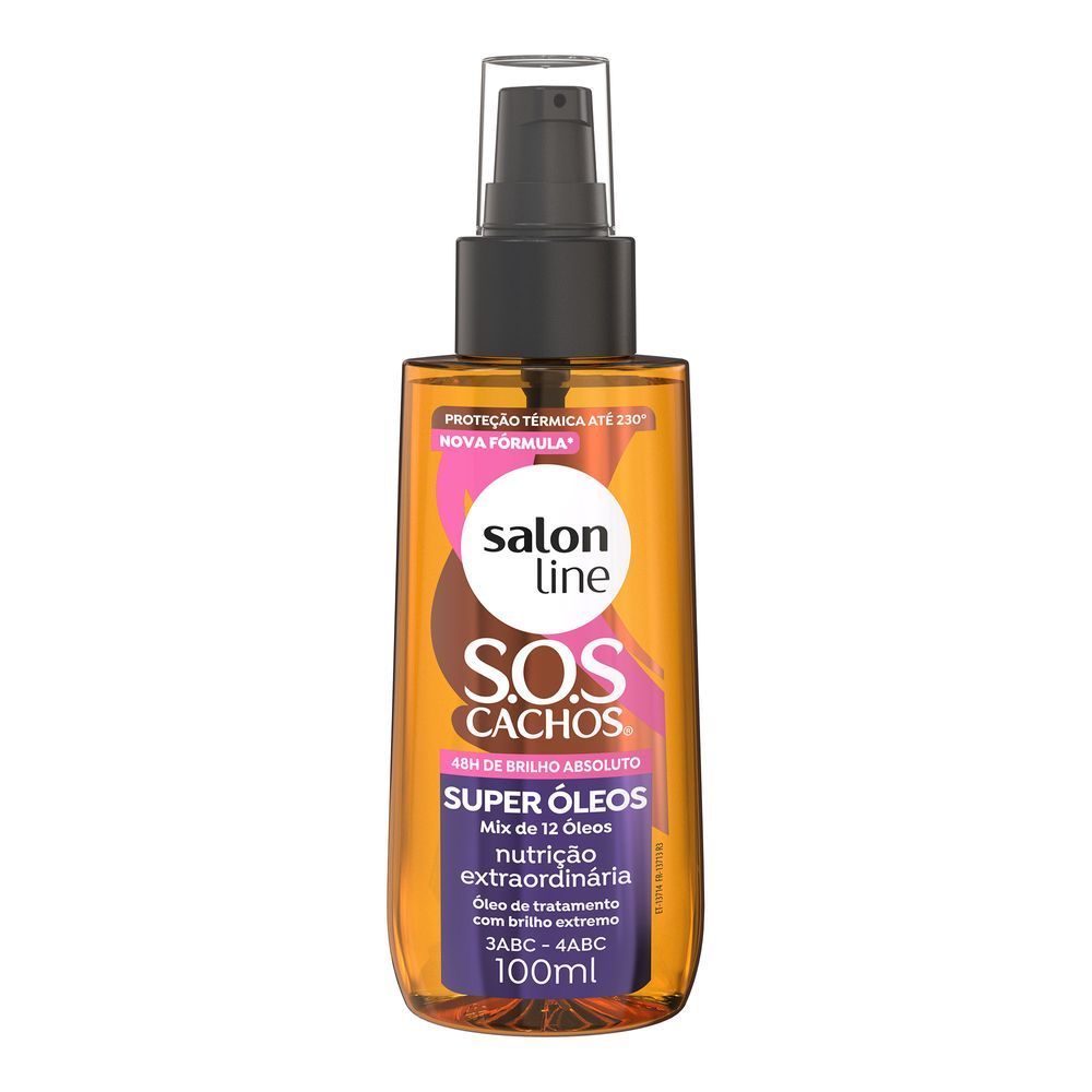 Óleo Capilar Salon Line SOS Super óleos 100ml em Oferta na Shopee