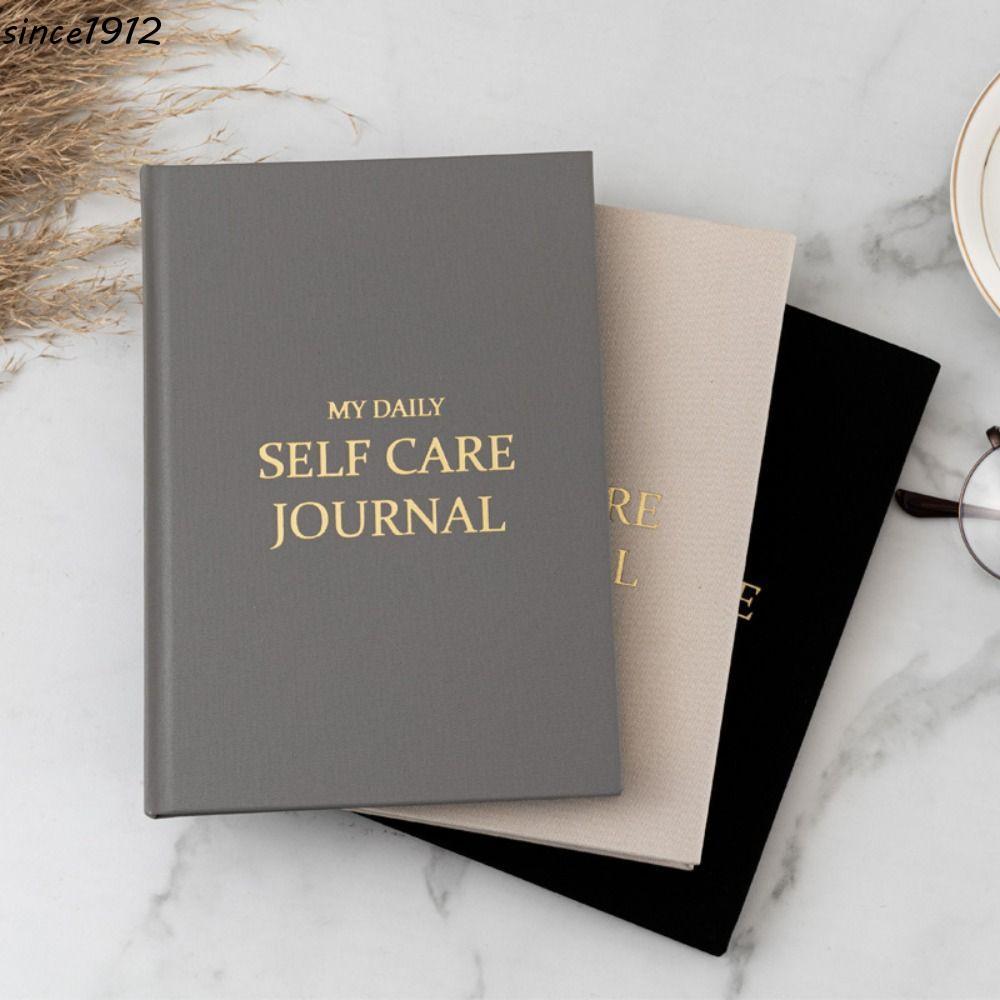 Imagem SINCE Gratidão Journal , A5 Versão Em Inglês Diário De Cinco Minutos , Caderno De Capa De Pano Resistente Ao Desgaste Da