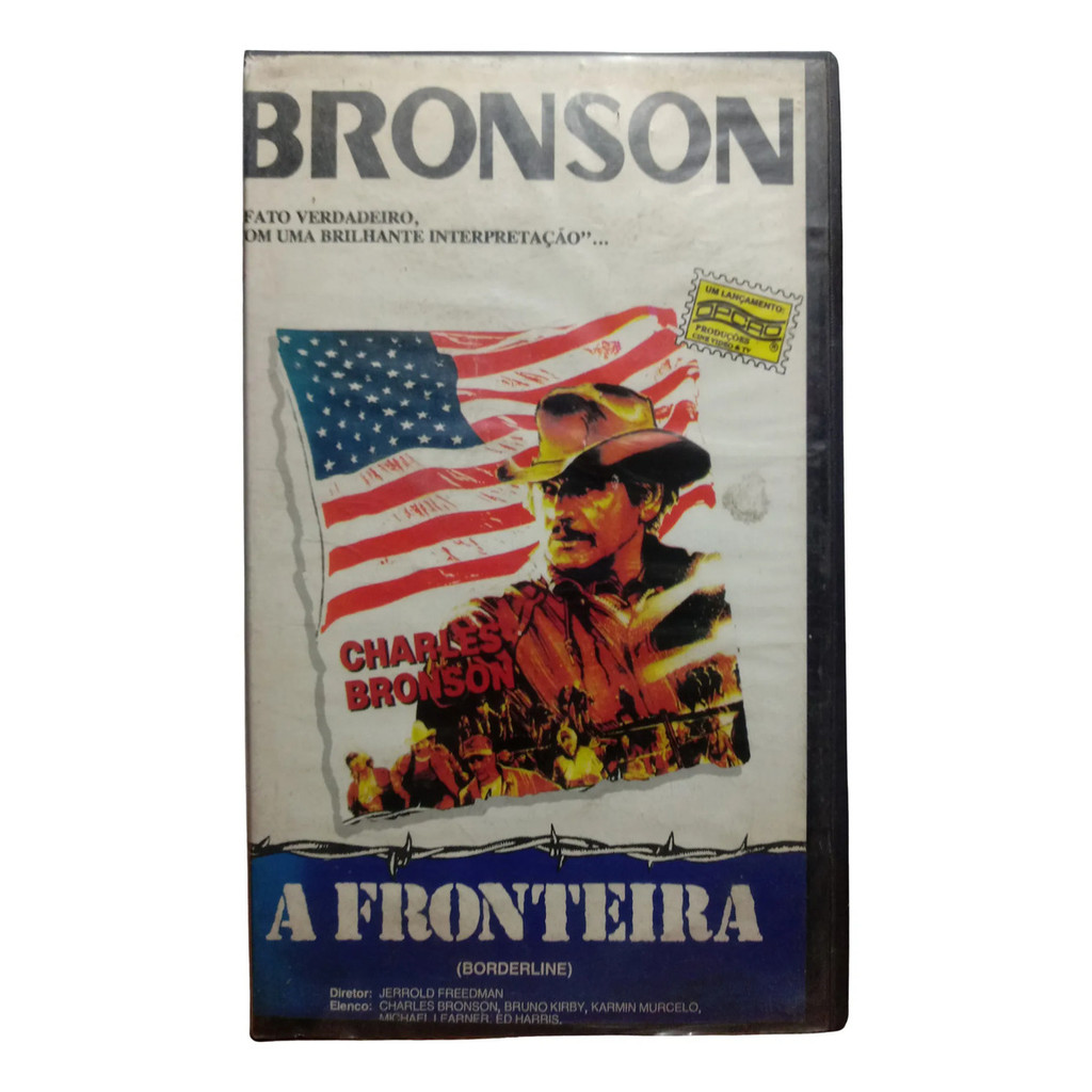 Vhs A Fronteira - Charles Bronson