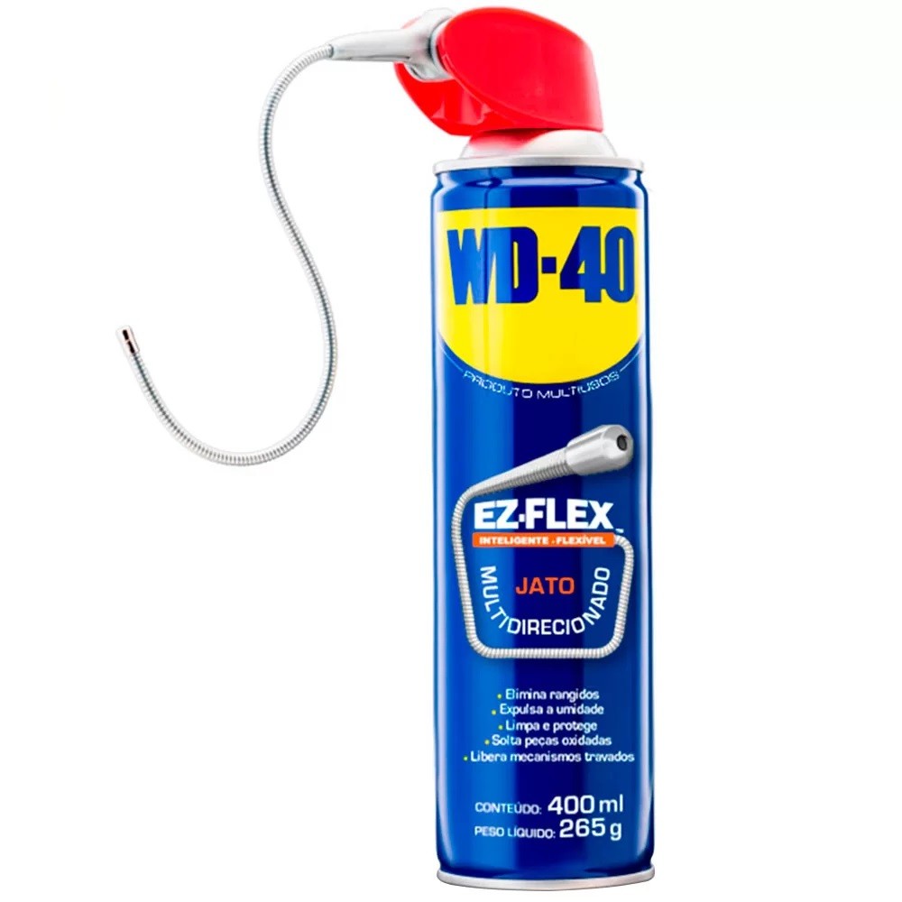 Wd-40 Aerossol 400ml Ez-flex Bico Multidirecionável em Oferta na Shopee