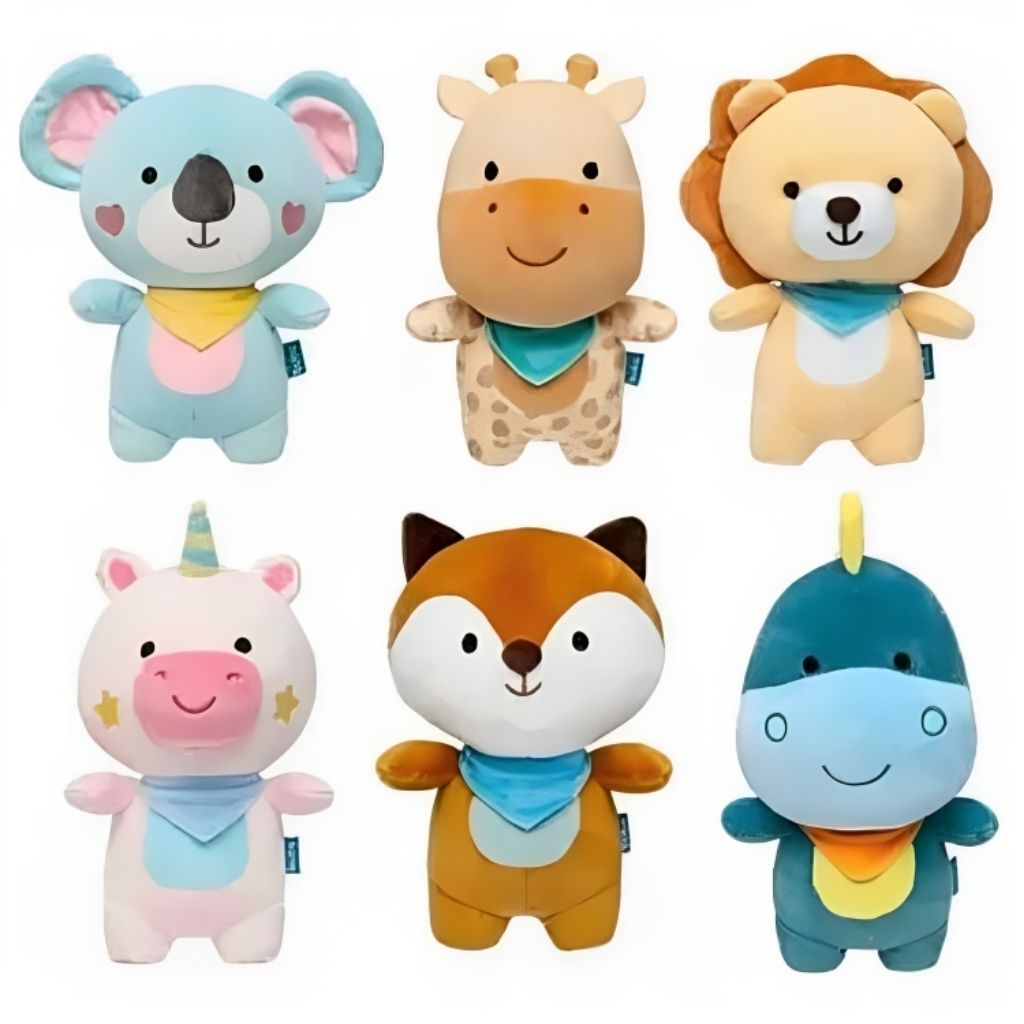 Pelúcia Infantil Hipoalergênica Bichinhos Turminha Soft - Buba em Oferta na Shopee