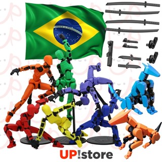 Boneco articulado figura de ação brinquedo impresso para montar dummy 13 plástico impressão 3D em Oferta na Shopee
