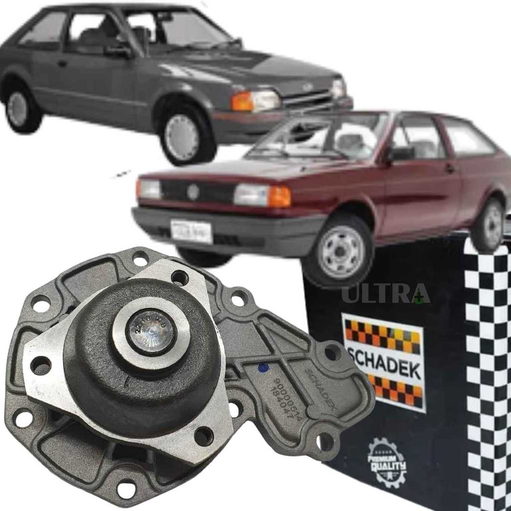 Bomba Água CHT 1.0 1.3 1.6 Ford / VW Volkswagen Escort / Gol / Verona / Logus / Parati / Saveiro / Voyage (Schadek