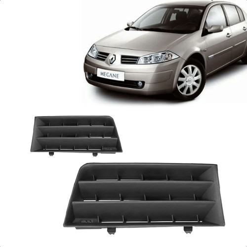 Grade Radiador Megane 2006 2007 2008 2009 A 2013 Moldura