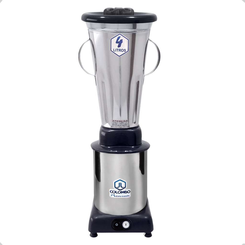 Liquidificador Industrial Alta Rotação 4 Litros 110v 220v Profissional JL Colombo Rápido