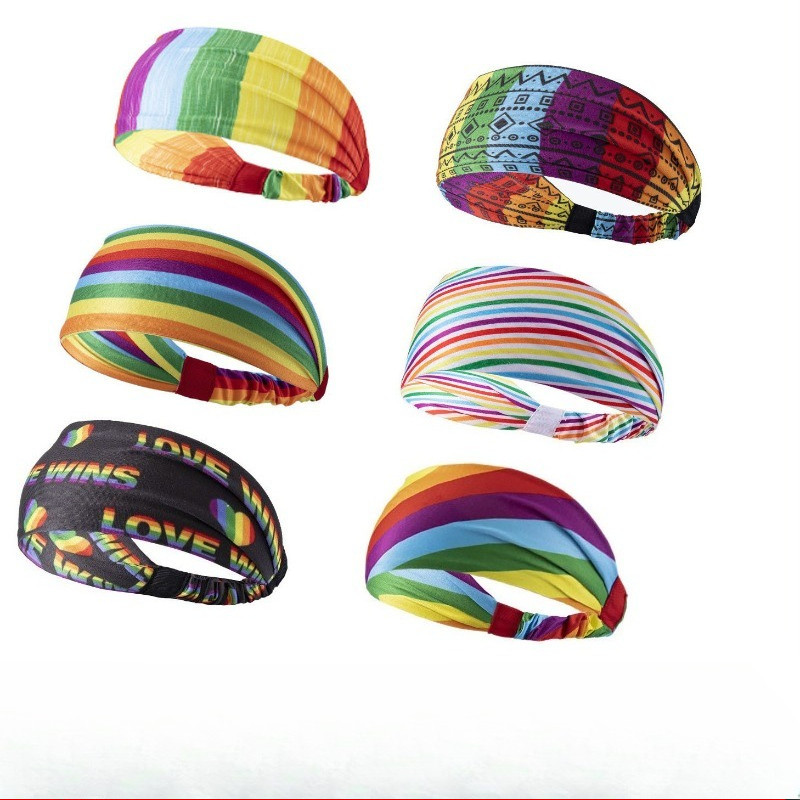 Nova Fitness suor-guiando antitranspirante banda correndo bandana esportes suor-absorvente bandana feminino bandana suor