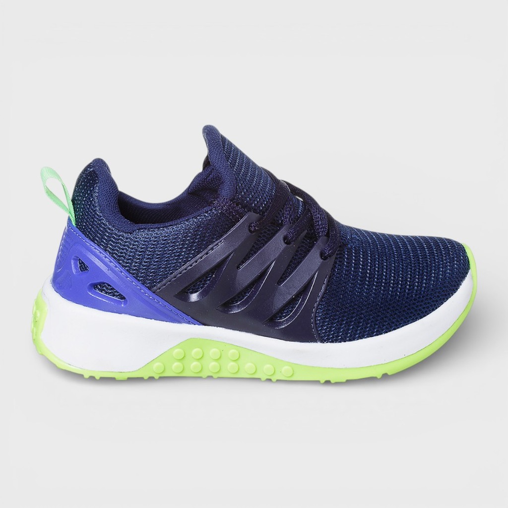 Tênis Infantil Masculino Esportivo Confortável Escolar Original Azul Marinho E Verde em Oferta na Shopee
