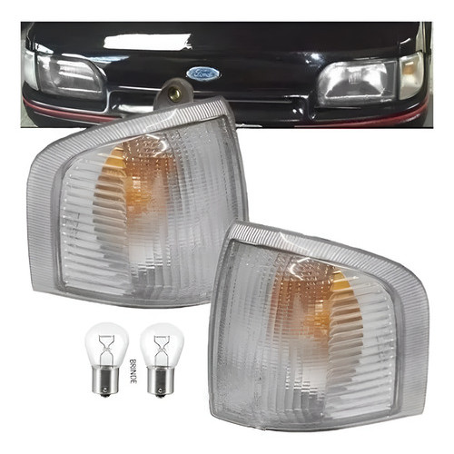 Par Lanterna Dianteira Apollo Verona Escort Hobby 87 96 Branco-quente