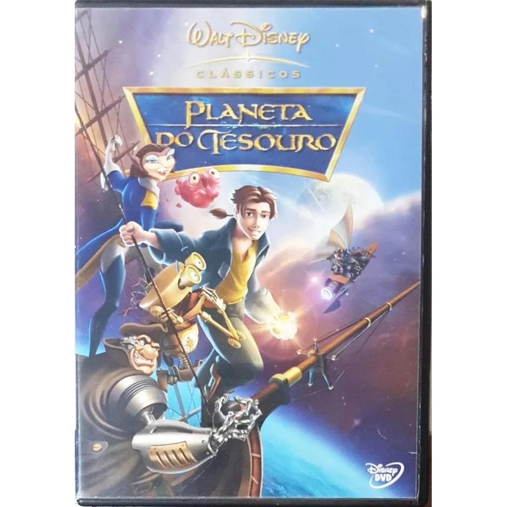 DVD planeta do tesouro direção DISNEY