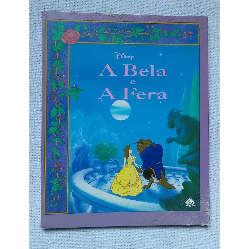 Livro A Bela e a Fera - Disney Capa dura Razoavel estado 1997 usado