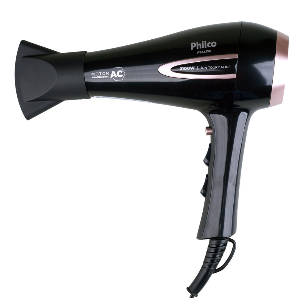 Secador De Cabelo Philco PSA3250 Preto 220V em Oferta na Shopee