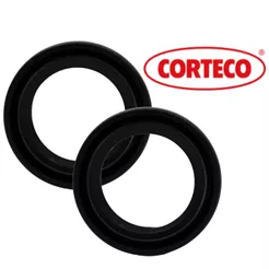 PAR DE RETENTOR BENGALA DO GARFO CORTECO MOTOS HONDA BIZ 100 125 CG 125 CARGO TITAN XLR 125