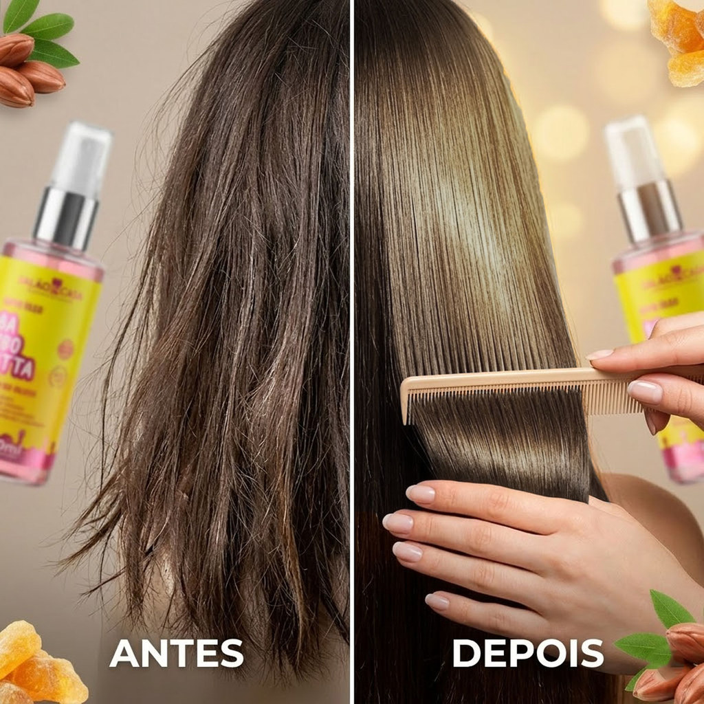 Óleo Capilar 12 Óleos em 1 60ml | Nutrição e Reparação Profissional | Proteção Térmica | Salão In Casa — imagem 2 de 2