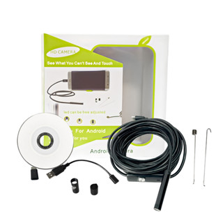 Câmera Usb 7mm 2m Borescope Com 6 Leds Ajustáveis em Oferta na Shopee