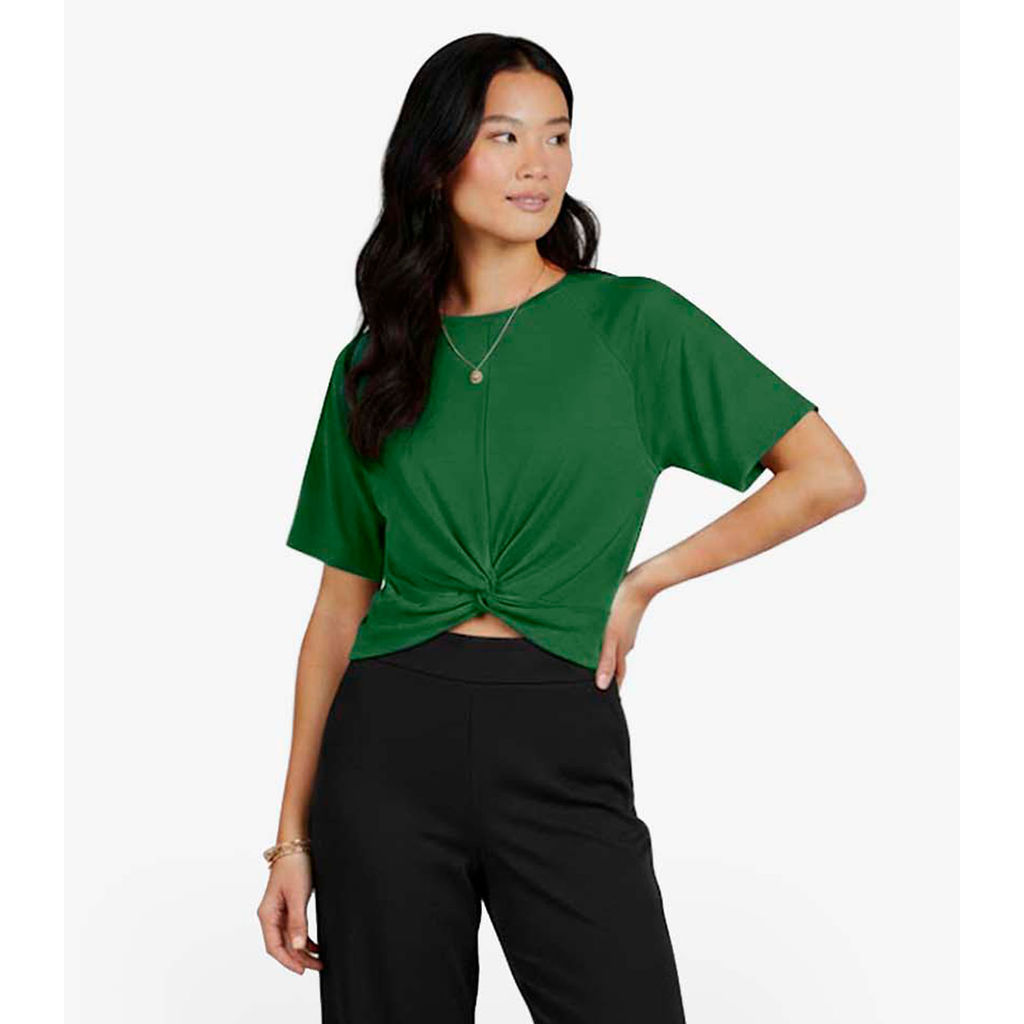 Blusa Feminina Lisa Infinita Cor Verde em Oferta na Shopee