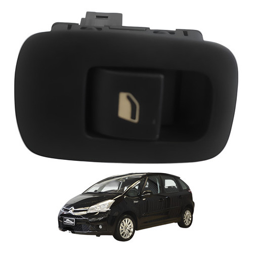 Botao Interruptor Vidro Traseiro Citroen C4 Picasso 2013