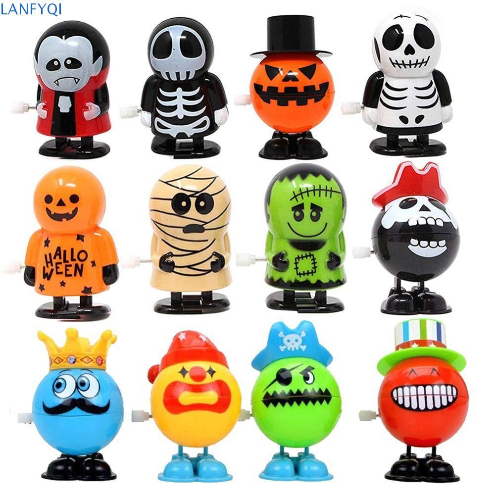 LANFYQI Brinquedo De Corda , Série De Halloween Fantasma Relógio Brinquedos , Saltando Abóbora Bruxa Brincadeira Criança