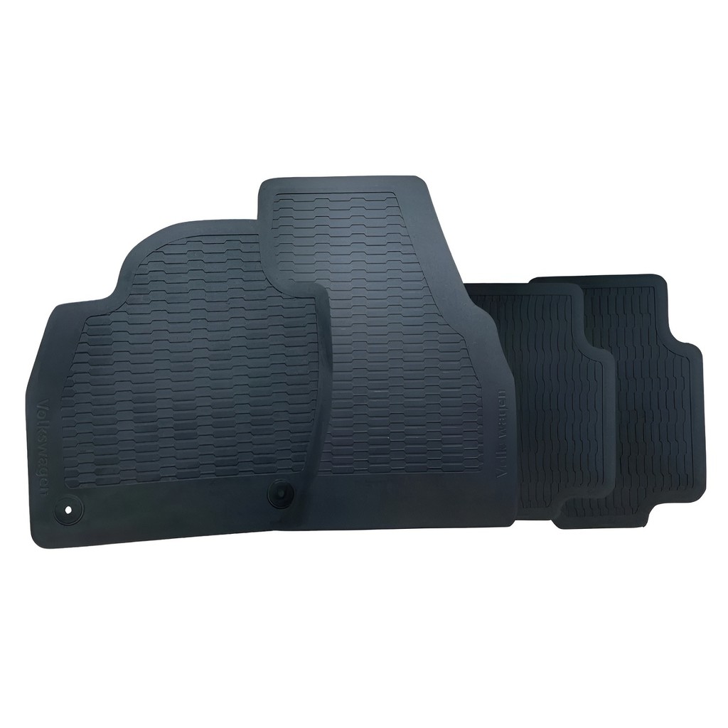Jogo Tapete Borracha PVC Volkswagen Polo 2023 a 2026