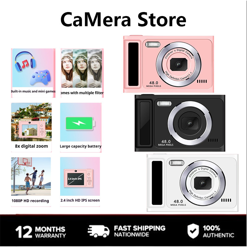 Camera Store K09 Nova Câmera Digital De Alta Definição Com Câmeras Duplas Dianteiras E Traseiras De 48 Mp Para Estudante