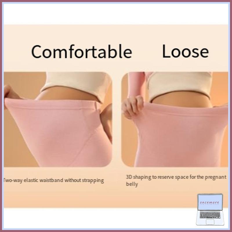 Conjunto Roupa Íntima Para Maternidade Respirável, Tecido Secagem Rápida, Elasticidade, Térmica Cuidados Pré-Na