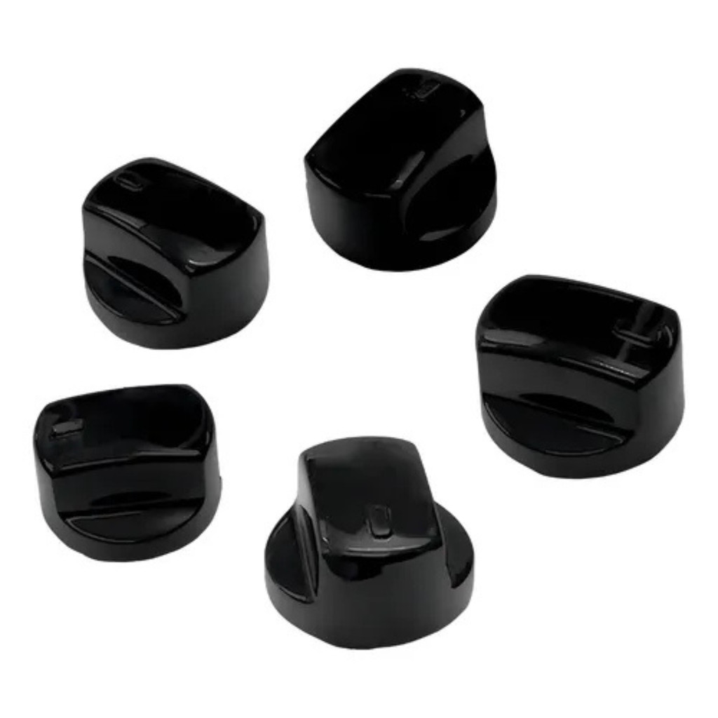 Kit 5 Manipulo Botao Fogão Brastemp Bd075ae W10674112