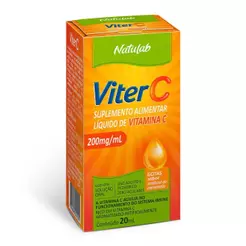 Vitamina C Gotas Viter C 200mg/ml 20ml Adulto