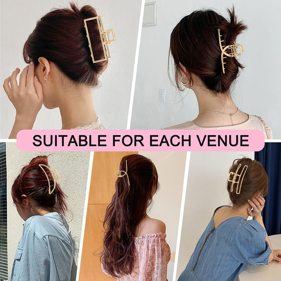 Piranhas de Metal De Cabelo Dourada