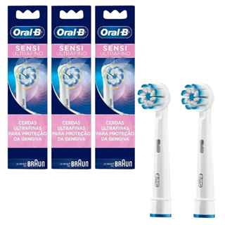 Kit 3 Refil Para Escova Elétrica Oral-B Sensi Ultrafino - 2 Unidades em Oferta na Shopee