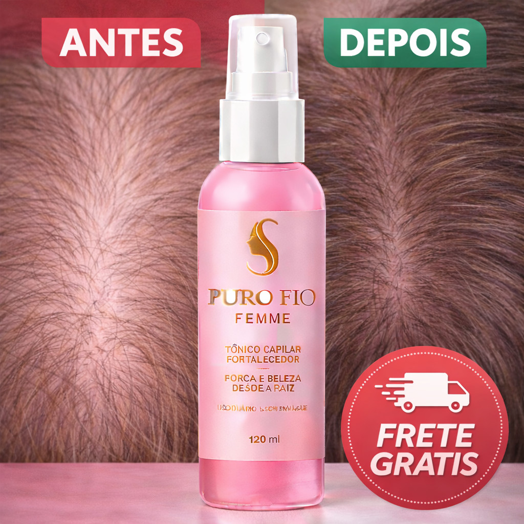 Tônico Capilar Antiqueda Perfume Feminino Estimula Crescimento Aplicação Fácil Cabelo e Sobrancelha em Oferta na Shopee