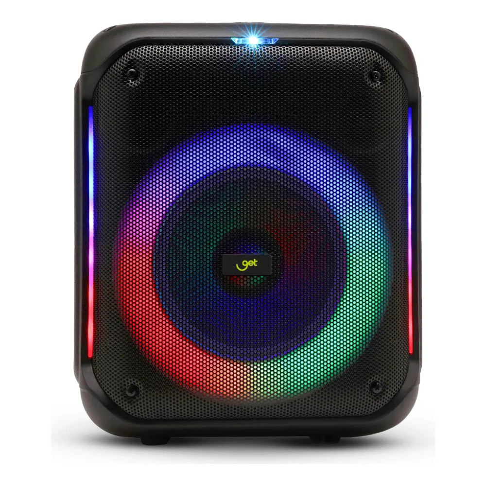 CAIXA DE SOM TWS GOLDENTEC 250W RMS CUBE 2 COM 2 MICROFONE