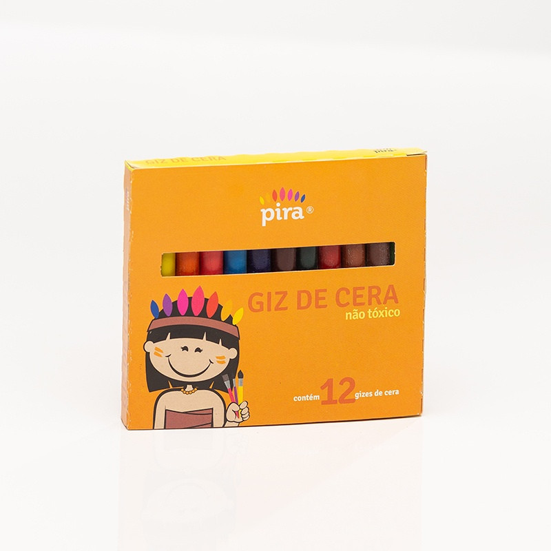 Kit 3 Big Giz de Cera Piratininga 12 Cores em Oferta na Shopee