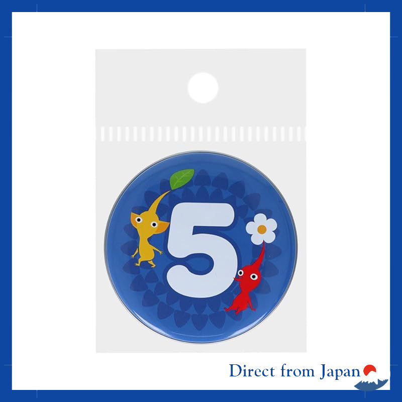Sun-Star Stationery Pikmin Nintendo Merchandise Memo Pad Com Estojo Em Lata Blue Pellet S2848694