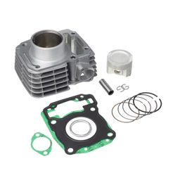 Kit Motor KMP CG 125 Fan 2009 a 2018 Cilindro Pistão Anéis Juntas