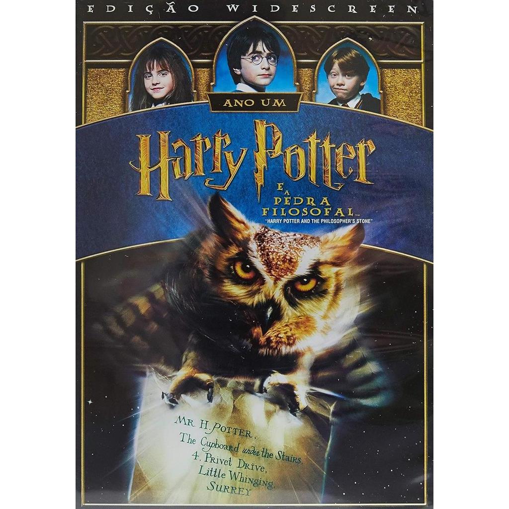 DVD Harry Potter e a Pedra Filosofal editora Chris Columbus