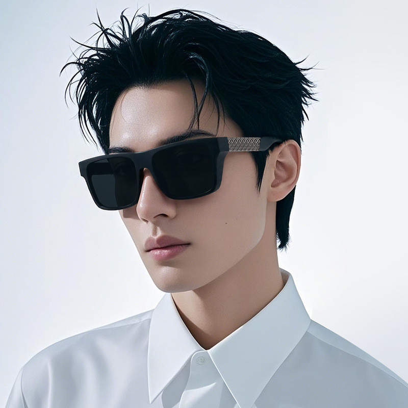 Novos óculos de sol polarizados transfronteiriços motorista dirigindo Tik Tok óculos de sol ao vivo moda óculos de sol q