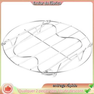 Trivet De Panela Com Alças Para 6 Ou 8 Quartos Acessórios De Pressão De Aço Inoxidável Pot Rack em Oferta na Shopee