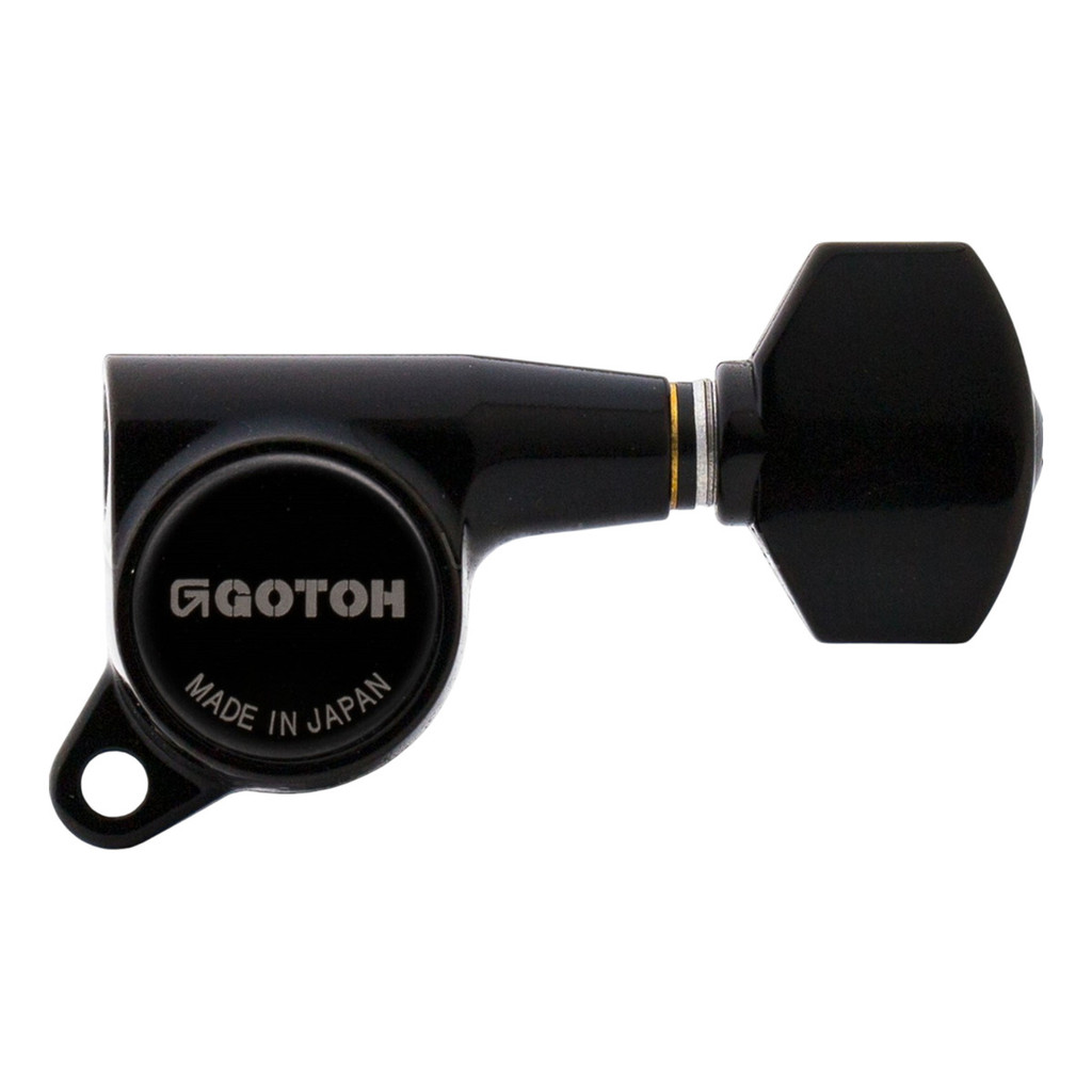 Tarraxa Gotoh Sg381-07 L Para Guitarra Linha Preta 1 Uni
